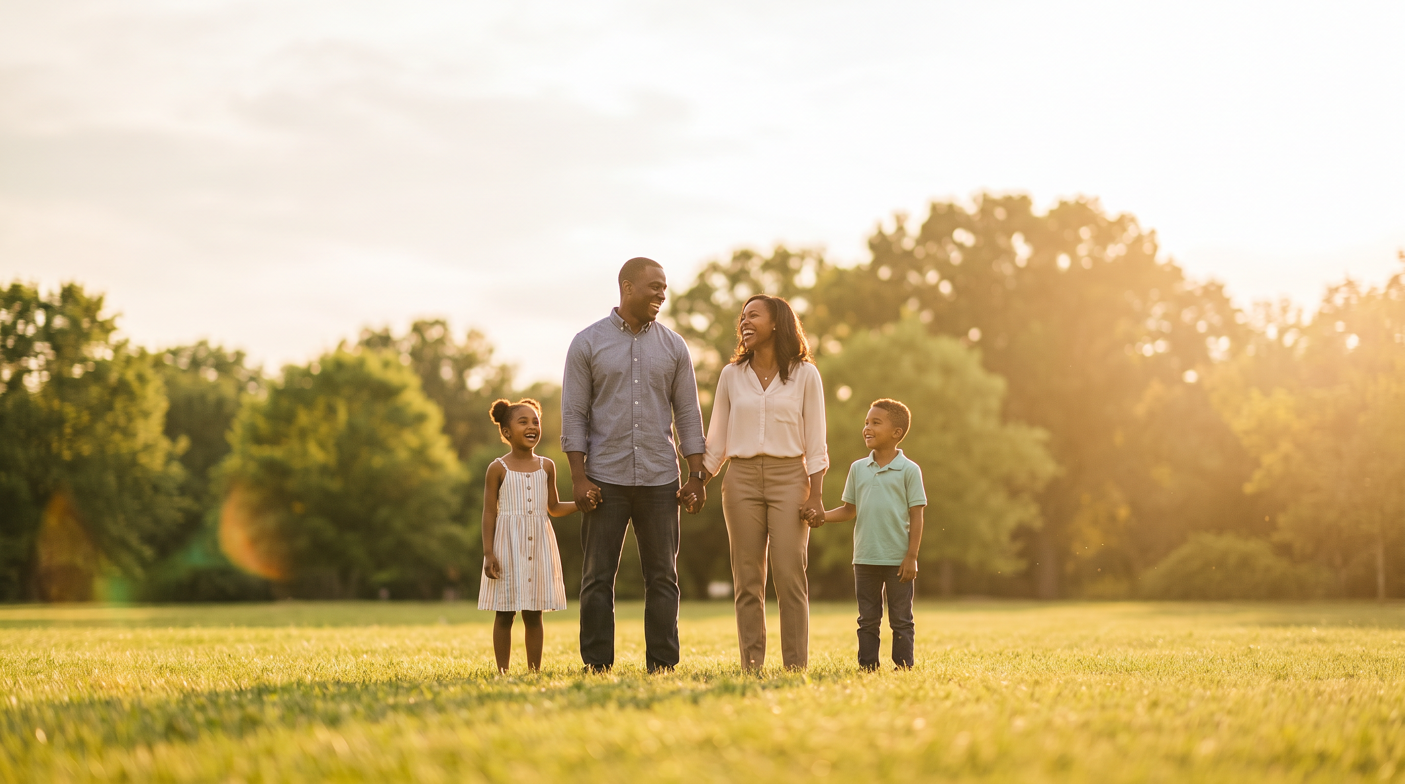 Family representing the community we serve